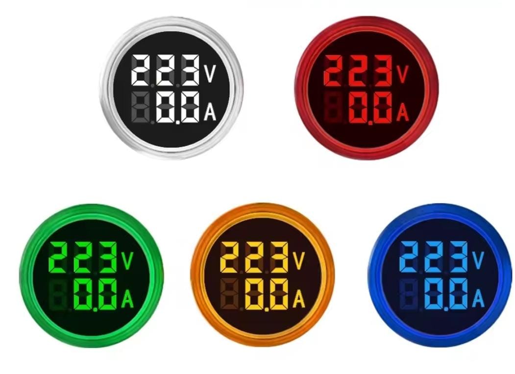10 PZ Voltometro e amperometro digitale AC 220 60-500 Volt 1-100 A