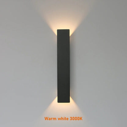 Lampada da Parete Moderna a LED Per Esterni IP65 220V Luce Calda o Fredda