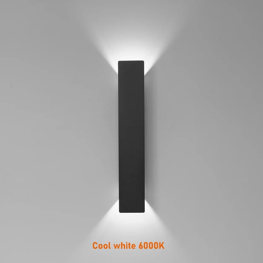 Lampada da Parete Moderna a LED Per Esterni IP65 220V Luce Calda o Fredda