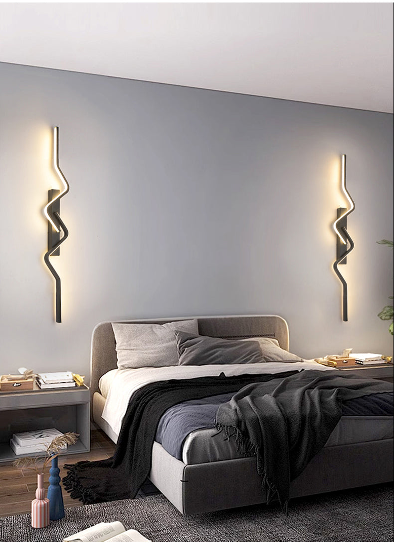 Lampada da Parete Modern Tricolor LED per Interni