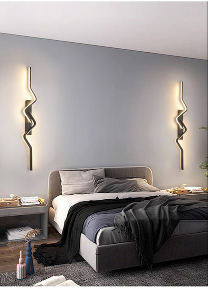 Lampada da Parete Modern Tricolor LED per Interni