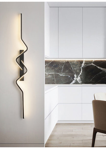 Lampada da Parete Modern Tricolor LED per Interni