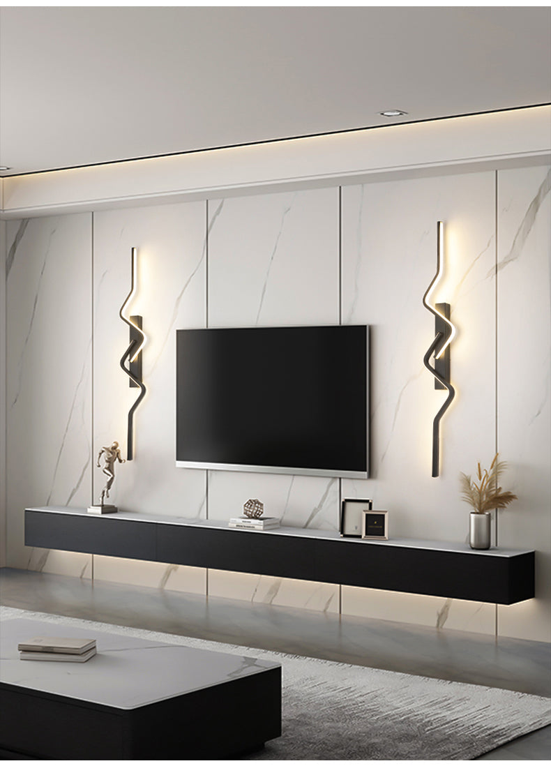 Lampada da Parete Modern Tricolor LED per Interni