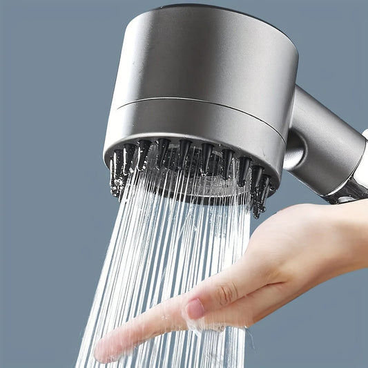Soffione Doccia con Filtro Anticalcare Integrato e 3 Modalità – Interruttore On/Off