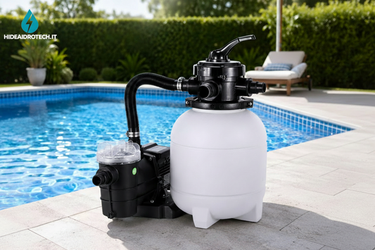 Filtro a Sabbia con Pompa 250W – Filtrazione 8.000 L/h per Piscine