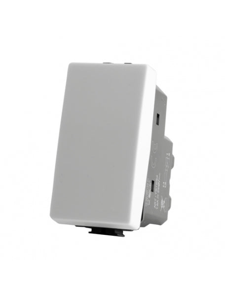 Pulsante 1 Modulo Compatibile BTicino Matix | 1P NO 16A 250V