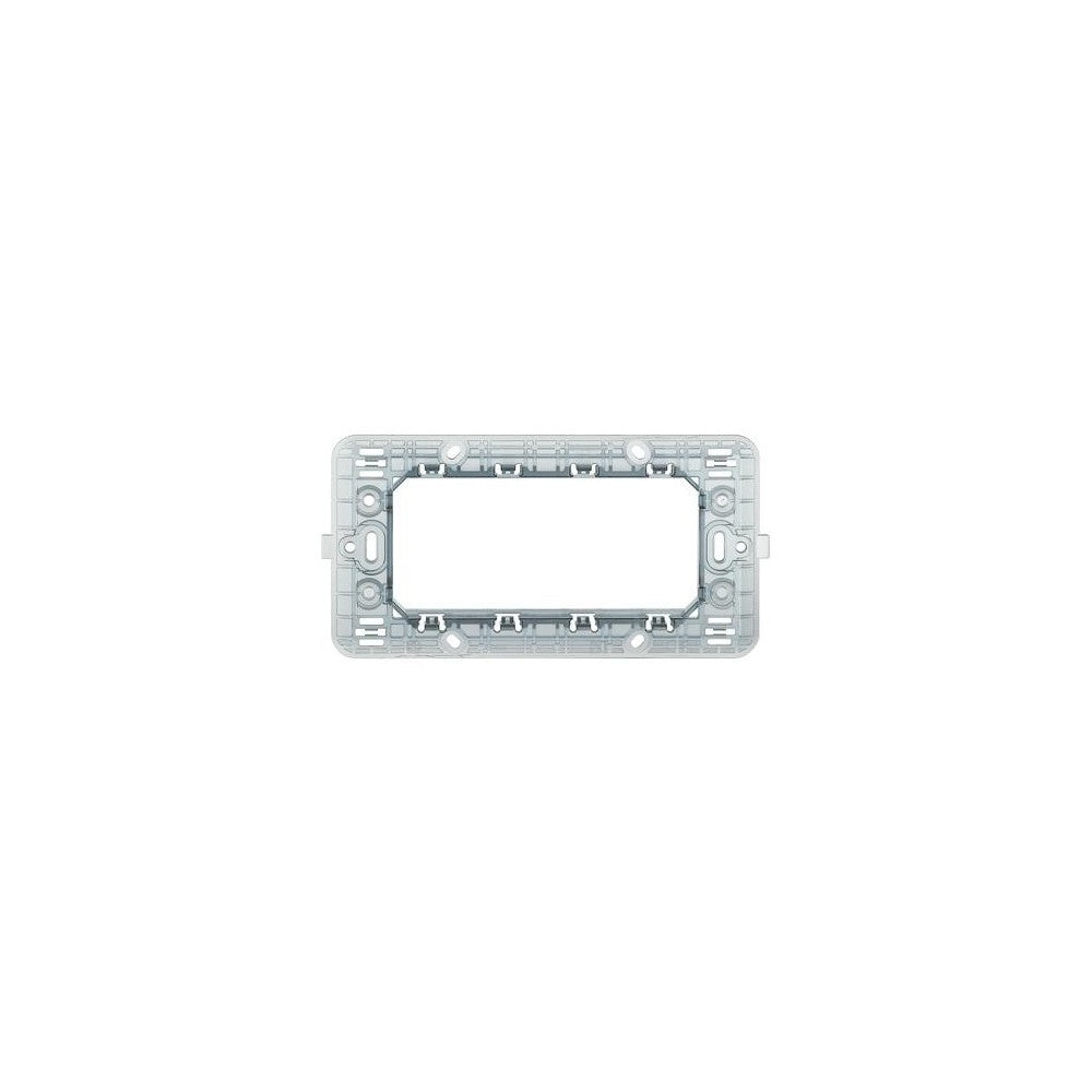 Supporti Compatibili BTicino Matix 2-5 Posti | Per placche 503/504/505 – Fissaggio a Viti